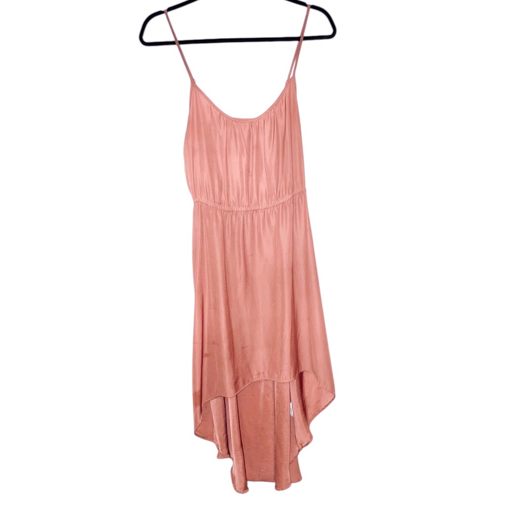 COTTON ON Mauve High Low Dress with Adjustable Spaghetti Straps Sz S